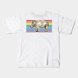 rhinoceros Kids T-Shirt